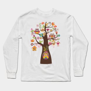 The happy happy tree Long Sleeve T-Shirt
